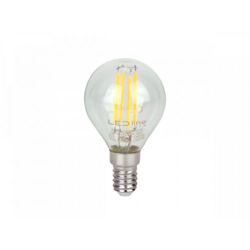 LEDline LITE LED bulb E14 4W 2700K 480lm 220-240V FILAMENT G45 GLOBE