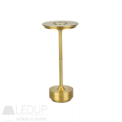 Asztali lámpa CAMELIA 2,5W 250lm CCT IP54 arany 2x2000mAh
