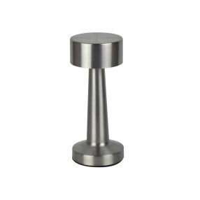   LEDline Asztali lámpa RIWIA 1,0W 120lm CCT IP20 ezüst 1800mAh