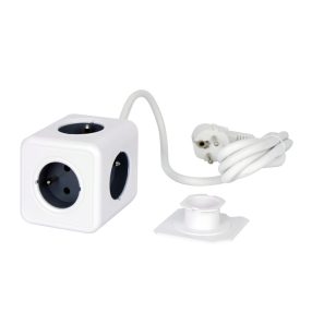 Adapter CUBE  5 socket 16A/3680W 1,5m AURA line Adapter CUBE  5 socket 16A/3680W 1,5m AURA line