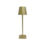 Table lamp TAZA 3,5W 400lm CCT IP54 Gold 2x2000mAh 4in1 LITE