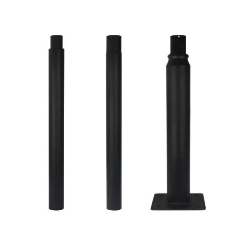 Lighting split pole 3m fekete