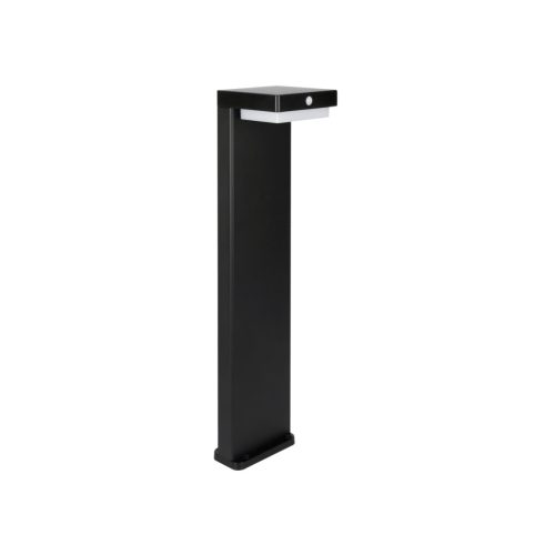 Suntis Solar Garden Light 3000K 220lm 2Ah USB-C Square IP54 Black PRIME