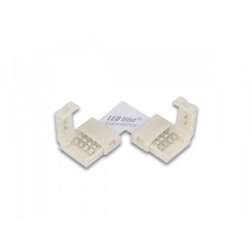 LEDline® COB strip CLICK CONNECTOR angular 10 mm 4 PIN Type L RGB