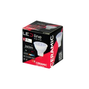 LEDline PRIME LED BULB MR11 3W 4000K 330lm 10-14V AC/DC 38°