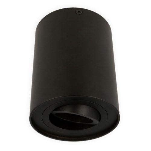 LEDline® tube surface spotlight round adjustable black ROLLO