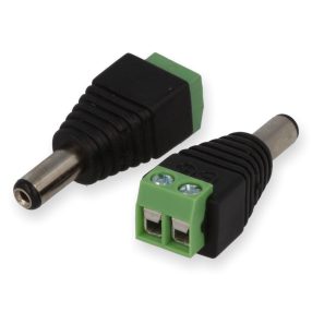 DC plug 2,1/5,5 with terminal box DC plug 2,1/5,5 with terminal box