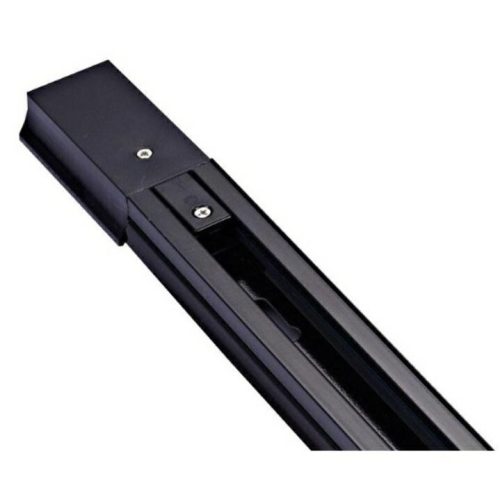 LEDline 1-phase track light rail black 1m