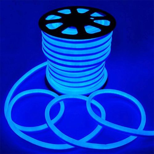 LED NEON FLEX SMD 2835 120LED 8x16mm KÉK- - tekercs (20 méter)