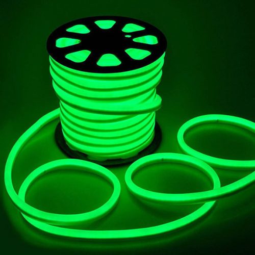LED NEON FLEX SMD 2835 120LED 8x16mm ZÖLD - tekercs (20 méter)