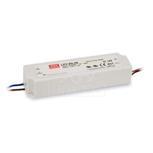 Mean Well LPV-60-5 ~ LED tápegység, 40 W, 5 VDC