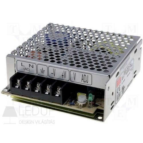 Mean Well LRS-50-12 50W 12V IP20 LED tápegység