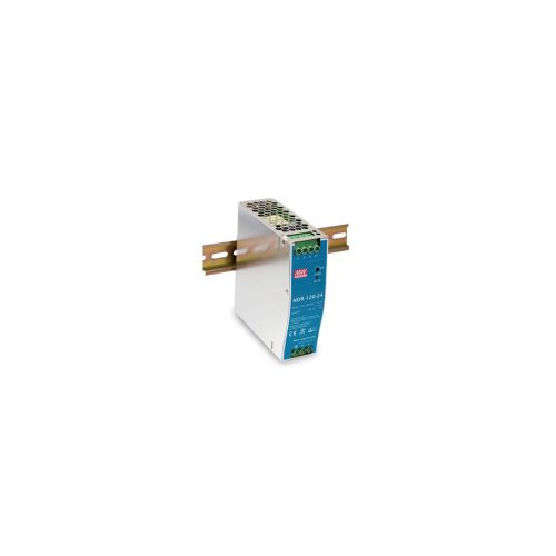 Mean Well NDR-120-24, DIN sínre szerelhető tápegység, 120W / 24V
