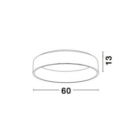 NOVA LUCE NL-6167240 RANDO mennyezeti lámpa 42W WW