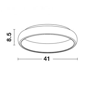 NOVA LUCE NL-8105605D ALBI mennyezeti lámpa 32W WW NOVA LUCE NL-8105605D ALBI mennyezeti lámpa 32W WW