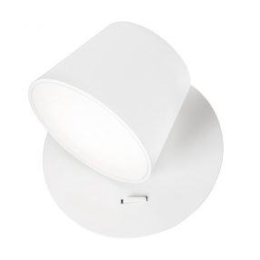Amadeo LED fali lámpa, 6W 528lm, 3000K, fehér Amadeo LED fali lámpa, 6W 528lm, 3000K, fehér