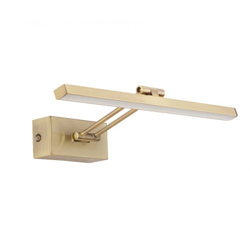 Marnell LED képmegvilágító, 12W 800lm, 3000K, hossz: 376mm, arany sz.