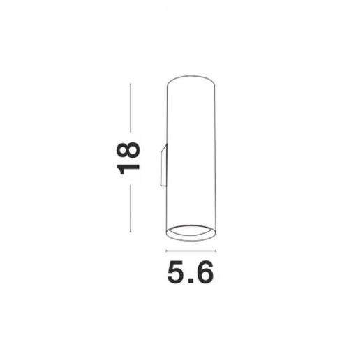 NOVA LUCE NL-9450882 NOSA fali lámpa 10W 