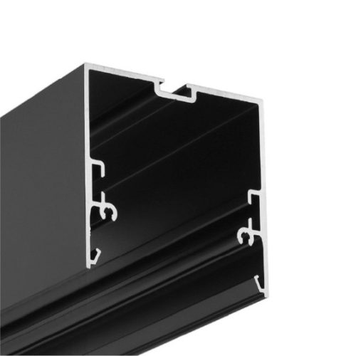 TOPMET LED profil PHIL.v2 C10/Q9 2000 mm fekete eloxált 
