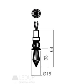 Redo SML Beépíthető spot lámpa 70304 CR33 LED 1X05W Cris Redo SML Beépíthető spot lámpa 70304 CR33 LED 1X05W Cris