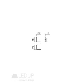 Redo Kültéri fali lámpa 90279 EMBO Redo Kültéri fali lámpa 90279 EMBO