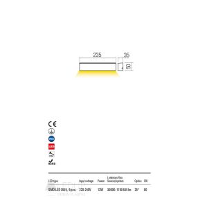 Redo OUT Kültéri fali lámpa 90393 OMNIA  Redo OUT Kültéri fali lámpa 90393 OMNIA