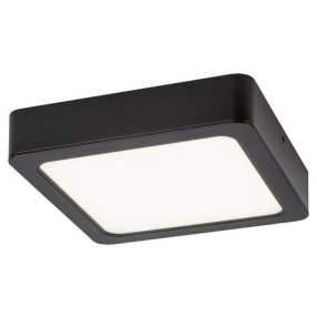 Rábalux RX-71213 Shaun2 Ráépíthető és Beépíthető lámpa 7W 3000K IP20 Fekete   Rábalux RX-71213 Shaun2 Ráépíthető és Beépíthető lámpa 7W 3000K IP20 Fekete