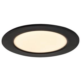 Rábalux RX-71225 Shaun2 Ráépíthető és Beépíthető lámpa 6W 3000K IP20 Fekete   Rábalux RX-71225 Shaun2 Ráépíthető és Beépíthető lámpa 6W 3000K IP20 Fekete
