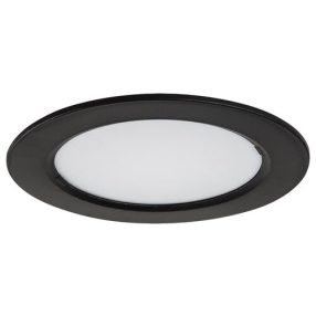 Rábalux RX-71225 Shaun2 Ráépíthető és Beépíthető lámpa 6W 3000K IP20 Fekete   Rábalux RX-71225 Shaun2 Ráépíthető és Beépíthető lámpa 6W 3000K IP20 Fekete