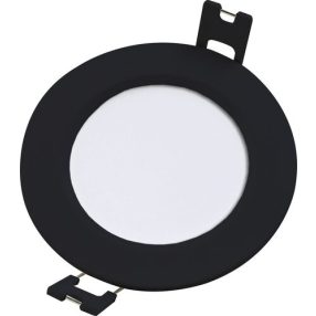 Rábalux RX-71240 Shaun2 Ráépíthető és Beépíthető lámpa 3W 4000K IP20 Fekete   Rábalux RX-71240 Shaun2 Ráépíthető és Beépíthető lámpa 3W 4000K IP20 Fekete