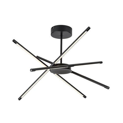 Rábalux RX-71338 Henli2 Mennyezeti lámpa 40W 3000K IP20 Fekete