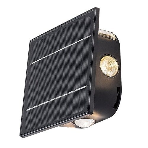 Rábalux RX-77034 Emmen Napelemes lámpa 0,5W 3000/6000K IP54 Fekete