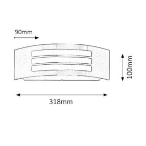 Rábalux RX-8410 Roma kültéri lámpa   Rábalux RX-8410 Roma kültéri lámpa