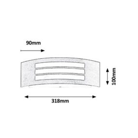Rábalux RX-8511 Roma Kültéri lámpa Rábalux RX-8511 Roma Kültéri lámpa