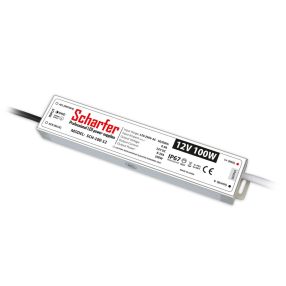 Scharfer 100W 12V 8,33A IP67 LED tápegység Scharfer 100W 12V 8,33A IP67 LED tápegység
