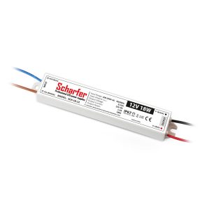 Scharfer 18W 12V 1,5A IP67 LED tápegység Scharfer 18W 12V 1,5A IP67 LED tápegység
