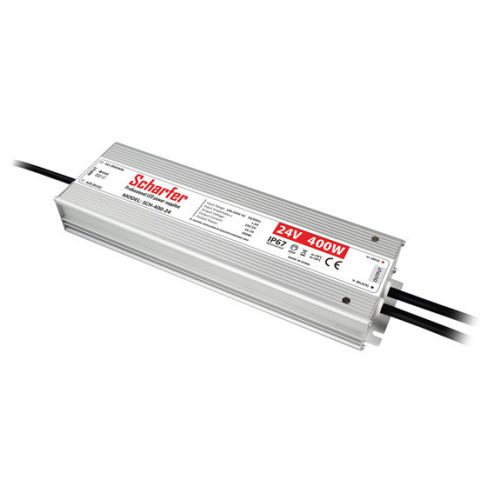 Scharfer 400W 24V 16,7A IP67 LED tápegység