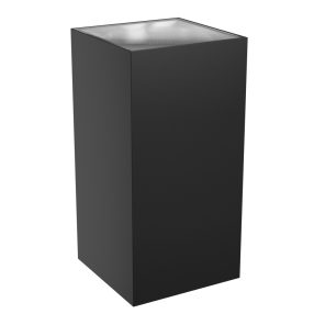 TORRE 18W 230V IP54 CCT 99x78x162 mm négyzetes fekete TORRE 18W 230V IP54 CCT 99x78x162 mm négyzetes fekete