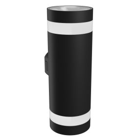 TORRE 18W 230V IP54 CCT 99x78x240 mm kerek fekete  TORRE 18W 230V IP54 CCT 99x78x240 mm kerek fekete