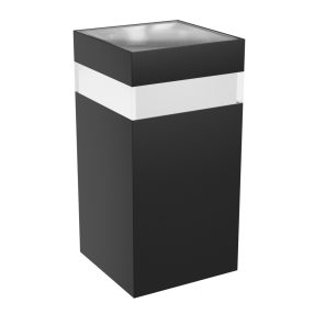 TORRE 9W 230V IP54 CCT 99x78x156 mm négyzetes fekete TORRE 9W 230V IP54 CCT 99x78x156 mm négyzetes fekete