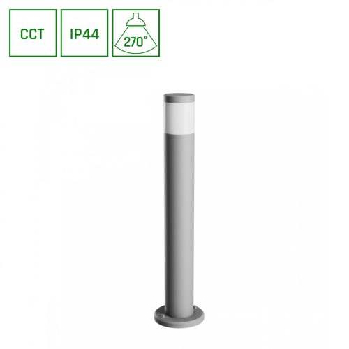 STELLA COLUMN GU10 6W CCT 230V 270DEG IP44 IK08 175X722MM GRAY ROUND