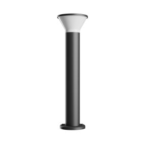 STELLA ROUND GU10 6W CCT 230V 270DEG IP44 IK08 210X765MM BLACK ROUND   STELLA ROUND GU10 6W CCT 230V 270DEG IP44 IK08 210X765MM BLACK ROUND