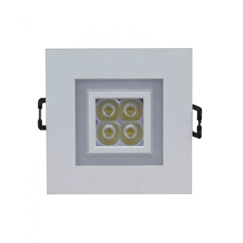 FIALE 4LED 4X1W 30deg 230V SQUARE WW LED SPOT WITH WW FRAME