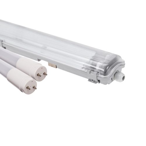 PAKIET LIMEA LED TUBE SLIM HERMETIC G13 2X120 250V IP65 12PCS. +LED TUBE WOJ+22305_18W 25 PCS.