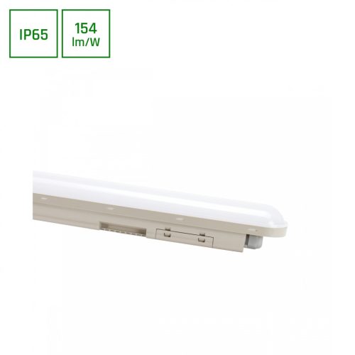 LIMEA CONNECT HERMETIC 1500mm 50W NW 230V 120deg IP65 IK08  GRAY 3 years Garancia