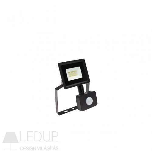 SpectrumLED Fekete LED Reflektor 10W 975lm Természetes fehér mozgásérzékelős