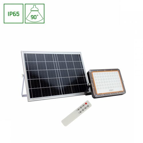 NOCTIS SOLARIS 2 FLOODLIGHT 200W CW 230V 90st IP65 IK04 230x172x39mm+390x300x17mm BLACK 5 years warranty