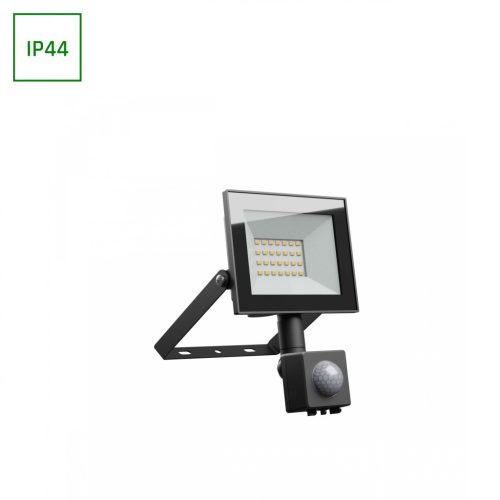 NOCTIS LUX 4 230V 20W IP44 CW fekete mozgásérzékelős