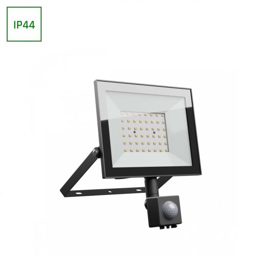 NOCTIS LUX 4 230V 50W IP44 WW fekete mozgásérzékelős