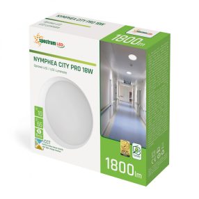 NYMPHEA CITY PRO LED 230V 18W IP65 CCT Körpanel mozgásérzékelős - 5 év garancia   NYMPHEA CITY PRO LED 230V 18W IP65 CCT Körpanel mozgásérzékelős - 5 év garancia